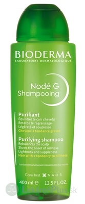 BIODERMA Nodé G šampón na mastné vlasy 1x400 ml