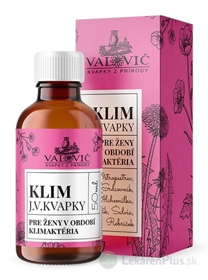 J.V. KVAPKY - KLIM na problémy žien v období klimaktéria 1x50 ml