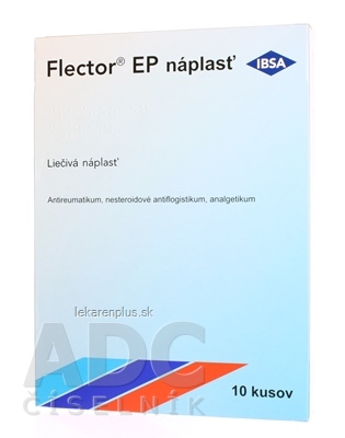 Flector náplasť (EP) emp med 1x10 ks