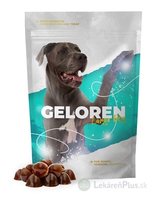 Geloren Large Dog žuvacie tablety (inov. 2024) 1x60 ks