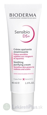 BIODERMA Sensibio DS+ anti-recidive ukľudňujúci krém 1x40 ml