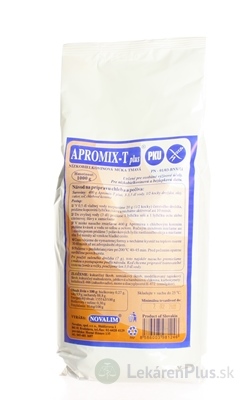 APROMIX-T PLUS NÍZKOBIELKOVINOVÁ MÚKA TMAVÁ plv 1x1000 g