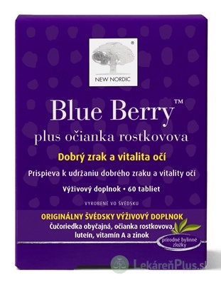 NEW NORDIC Blue Berry tbl 1x60 ks