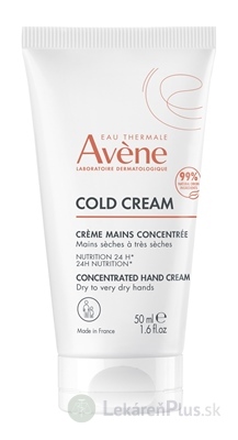 AVENE COLD CREAM Koncentrovaný krém na ruky veľmi súchá pokožka (inov. 2023) 1x50 ml