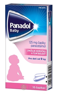 Panadol Baby sup 125 mg (strip PVC/PE) 1x10 ks