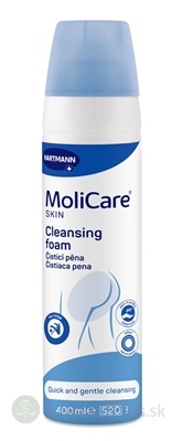 MoliCare SKIN Čistiaca pena (modrá rada) 1x400 ml