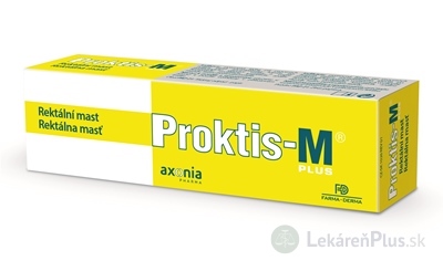 PROKTIS-M PLUS rektálna masť na hojenie rán s obsahom kyseliny hyalurónovej 1x30 g