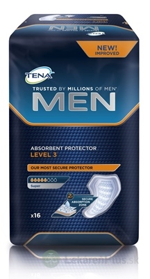 TENA Men Level 3 inkontinenčné vložky pre mužov 1x16 ks