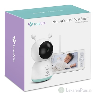 TrueLife NannyCam R7 Dual Smart digitálna video pestúnka 1x1 ks