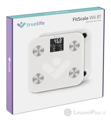 TrueLife FitScale W6 BT inteligentná váha 1x1 ks