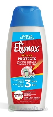 ELIMAX PREVENTÍVNY ŠAMPÓN PROTI VŠIAM s ochranným účinkom 1x200 ml