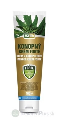 VIRDE KONOPNÝ KRÉM FORTE 1x100 ml