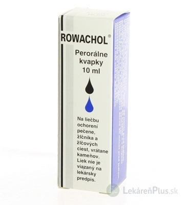 ROWACHOL gtt por (liek.skl.jantár.) 1x10 ml