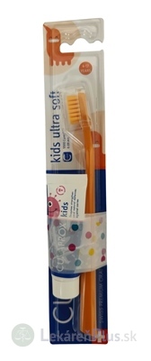 CURAPROX Kids 6+ + CS 5500 kids ultra soft detská zubná pasta, príchuť melón 10 ml + zubná kefka 1x1 set
