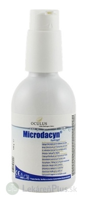 MICRODACYN HYDROGÉL na ošetrenie rán 1x120 g