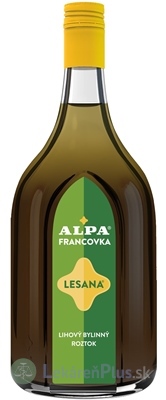 ALPA LESANA FRANCOVKA liehový bylinkový roztok 1x1 l