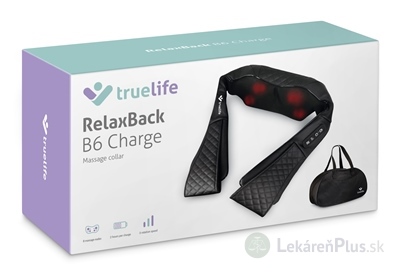 TrueLife RelaxBack B6 Charge masážny golier 1x1 ks