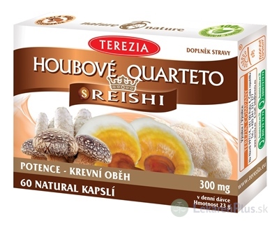 TEREZIA HUBOVÉ QUARTETO s REISHI 60 cps 1x60 ks