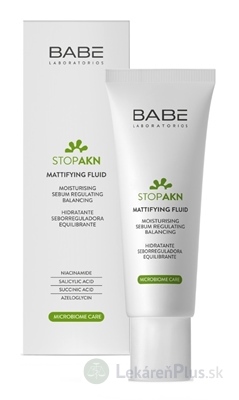 BABÉ AKNÉ Zmatňujúci hydratačný fluid (Mattifying fluid) 1x50 ml