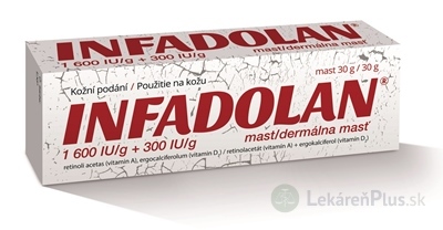 INFADOLAN ung der (tuba laminátová) 1x30 g