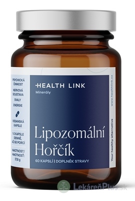 HEALTH LINK Lipozomálny horčík cps 1x60 ks