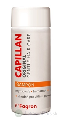 CAPILLAN ORIGINAL ŠAMPÓN na vlasy 1x200 ml
