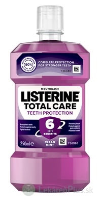 LISTERINE TOTAL CARE TEETH PROTECTION ústna voda 1x250 ml