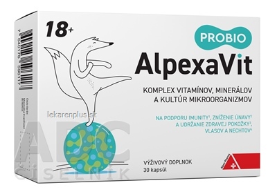 AlpexaVit PROBIO 18+ cps 1x30 ks