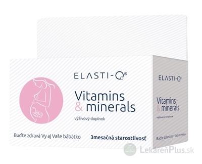 Elasti-Q VITAMINS & MINERALS tbl 1x90 ks