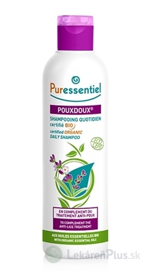 PURESSENTIEL POUXDOUX Šampón proti všiam 1x200 ml