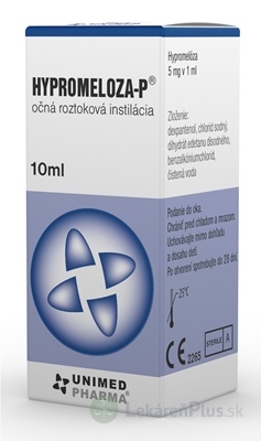 HYPROMELOZA-P roztok na očnú instiláciu 1x10ml