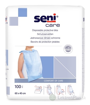 Seni Care Podbradník s vreckom 1x100 ks