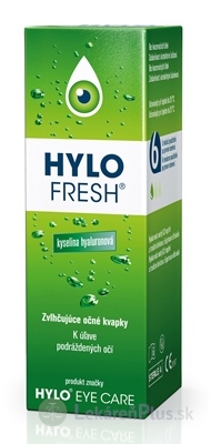 HYLO FRESH zvlhčujúce očné kvapky 1x10 ml