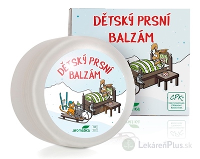 aromatica DETSKÝ PRSNÝ BALZAM 1x30 ml