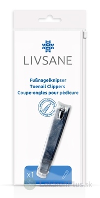 LIVSANE Klieštiky na nechty veľké 1x1 ks