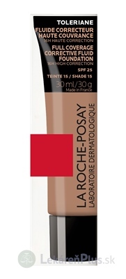 LA ROCHE-POSAY TOLERIANE MAKE-UP SPF25 15 korektívny make-up s ochranným faktorom 1x30 ml