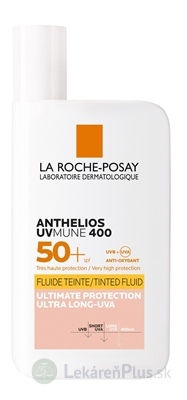 LA ROCHE-POSAY ANTHELIOS UVMUNE 400 SPF50+ FLUID tónovaný fluid s ochranným faktorom 1x50 ml