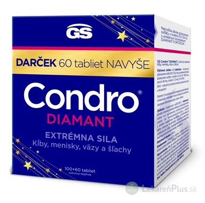 GS Condro DIAMANT Darček tbl 100+60 navyše (160 ks)