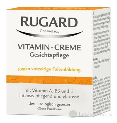 RUGARD VITAMÍNOVÝ KRÉM pleťový krém proti predčasným vráskam 1x100 ml