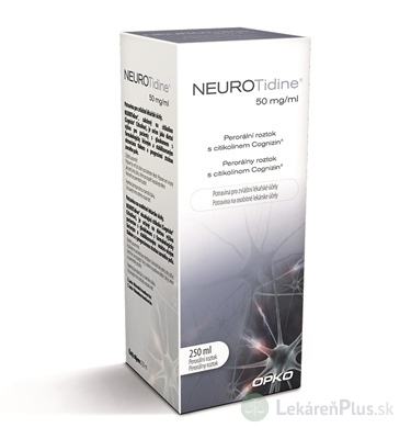 NEUROTidine 50 mg/ml perorálny roztok 1x250 ml