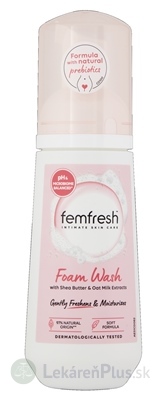 Femfresh Intimna umývacia pena s výťažkami z bambuckého masla a ovsa 1x150 ml
