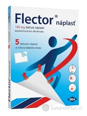 Flector náplasť emp med 1x5 ks