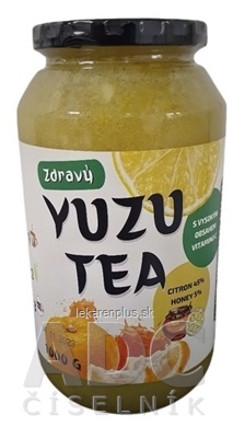 Zdravý YUZU TEA nápojový koncentrát 1x1000 g