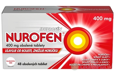 NUROFEN 400 mg tbl obd (blis.) 1x48 ks