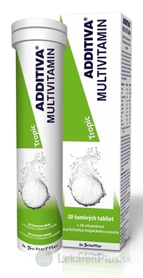 ADDITIVA MULTIVITAMÍN Tropic tbl eff 1x20 ks