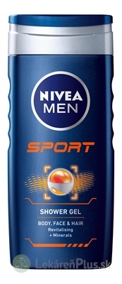 NIVEA MEN SPRCHOVÝ GÉL SPORT 1x250 ml