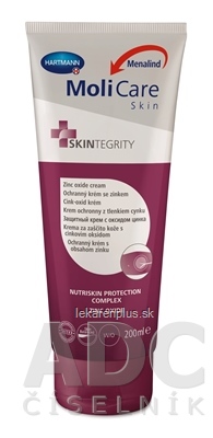 MoliCare SKIN Ochranný krém s obsahom zinku (fialová rada) 1x200 ml