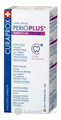 CURAPROX Perio Plus Forte CHX 0,20 % ústna voda 1x200 ml