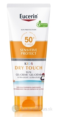 Eucerin SUN SENSITIVE PROTECT SPF 50+ Detský gélový krém na opaľovanie (inov.2023) 1x200 ml