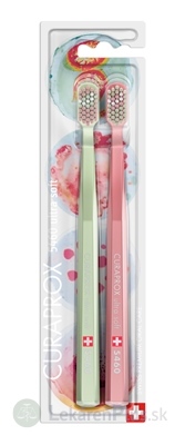 CURAPROX CS 5460 ultrasoft Mikroskopická edícia zubná kefka (dvojbalenie), 1x2 ks